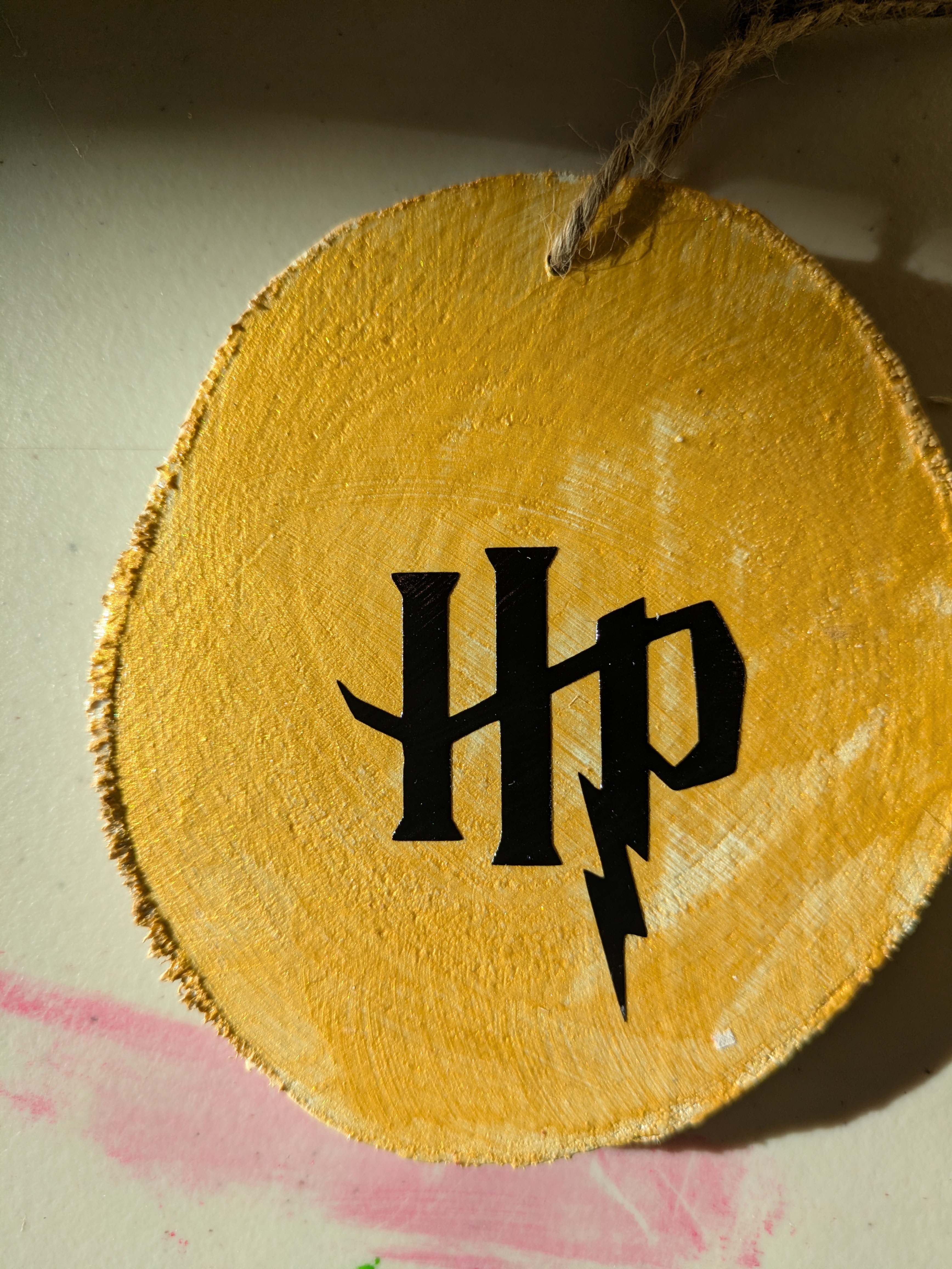 Harry Potter Initials Ornament