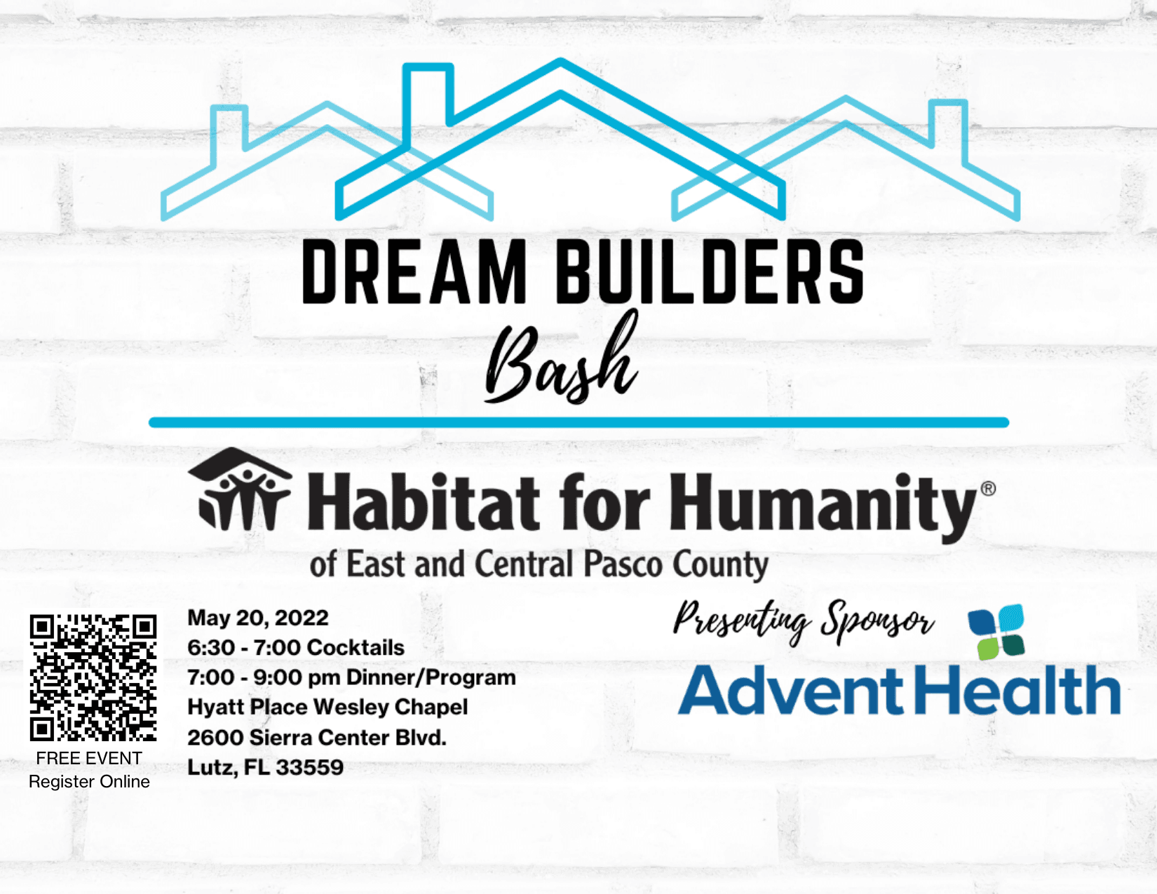 Join us at the Dream Builder Bash on May 20, 2022