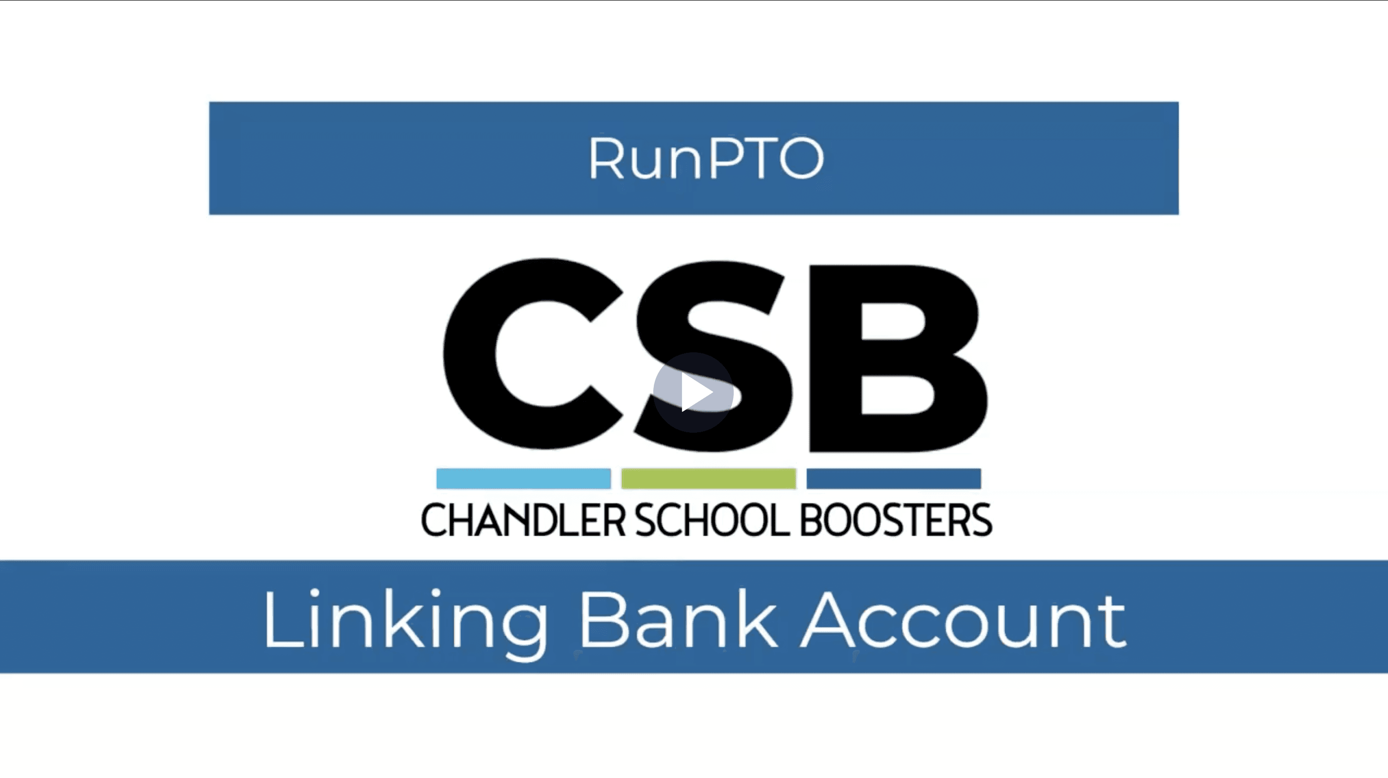 Linking Bank account RunPTO