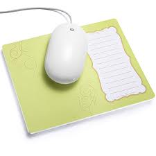 Request an estimate for printing mouse pad notepads.