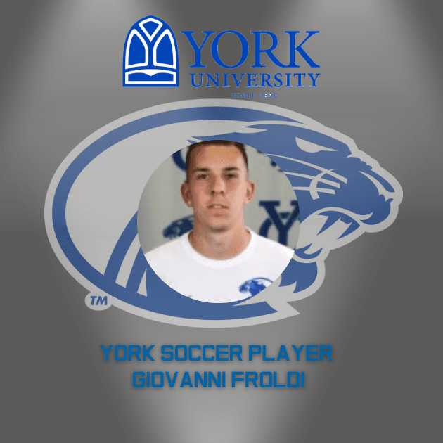 Giovanni Froldi - Soccer, York University