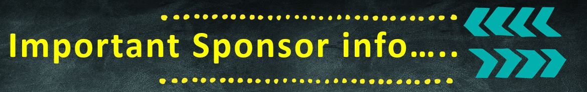 Important Sponsor Info