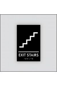 Exit Stair (w/ symbol)
