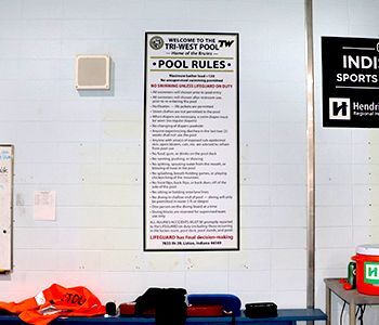 Descon offers our regulations signs in many sizes. Our signs are made of durable PVC and come with all hardware, so they will last a long time.