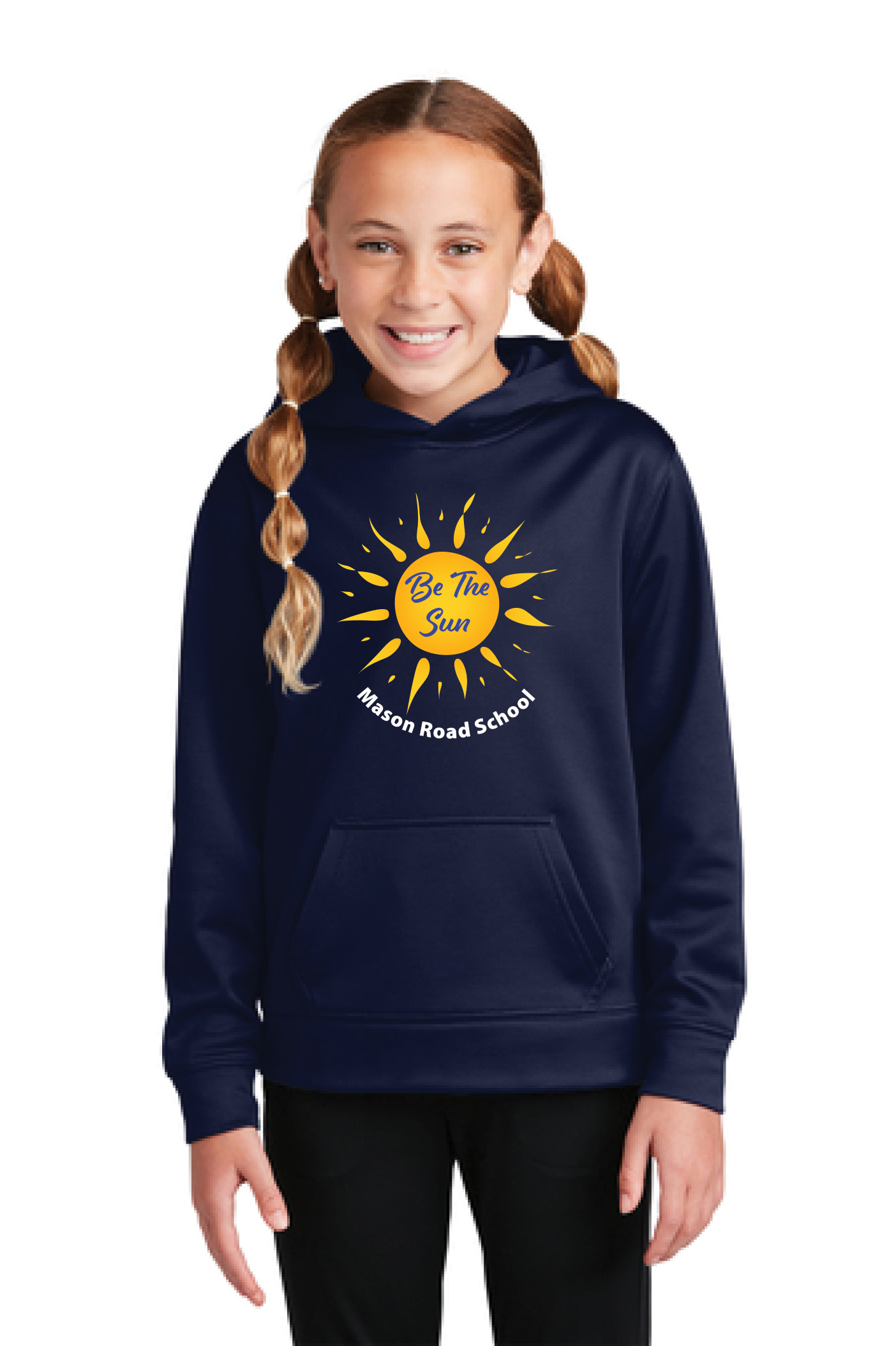 Sport-Tek® Youth Sport-Wick® Fleece Hooded Pullover