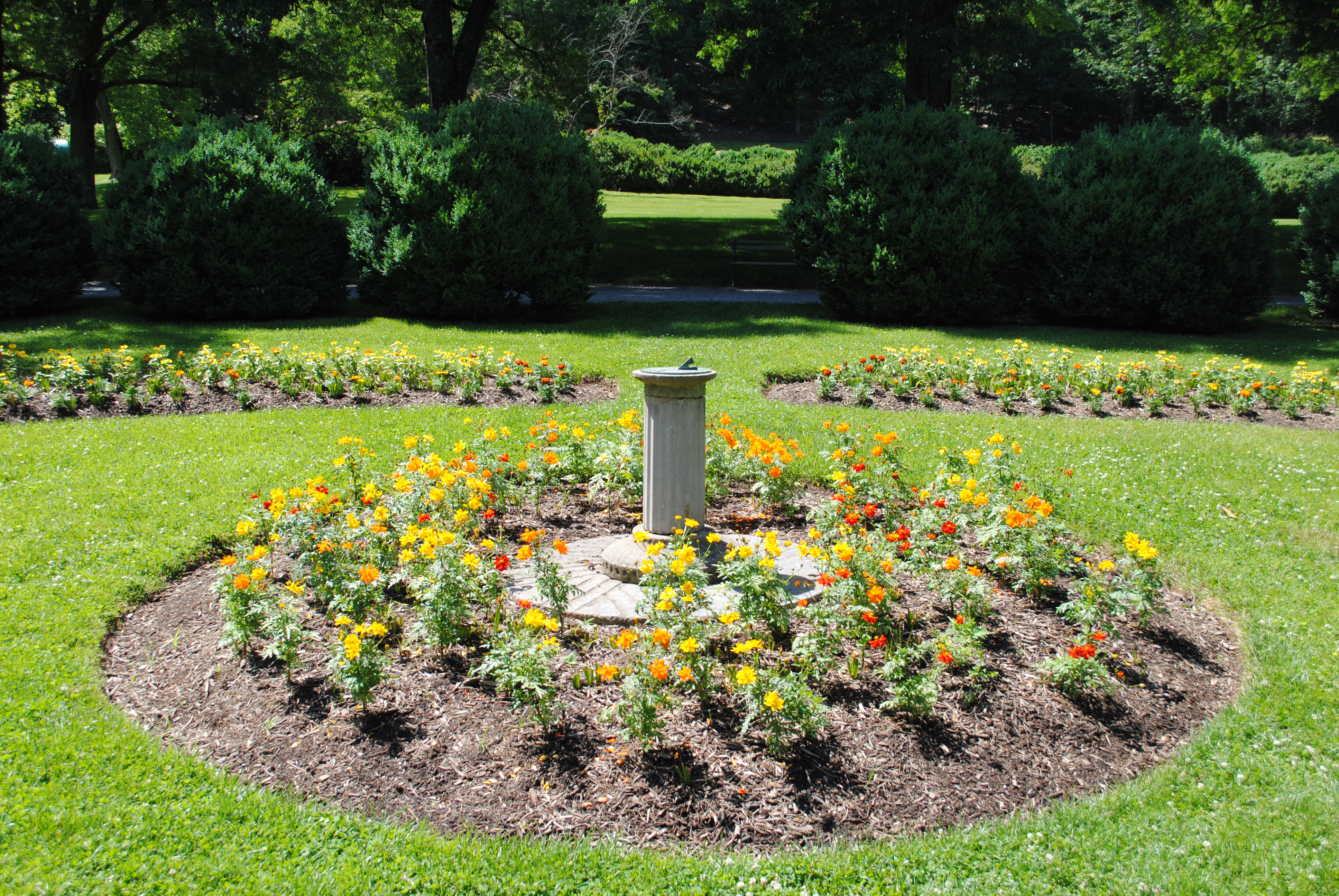 Give the gift of a named bed in the Sundial Flower Bed!