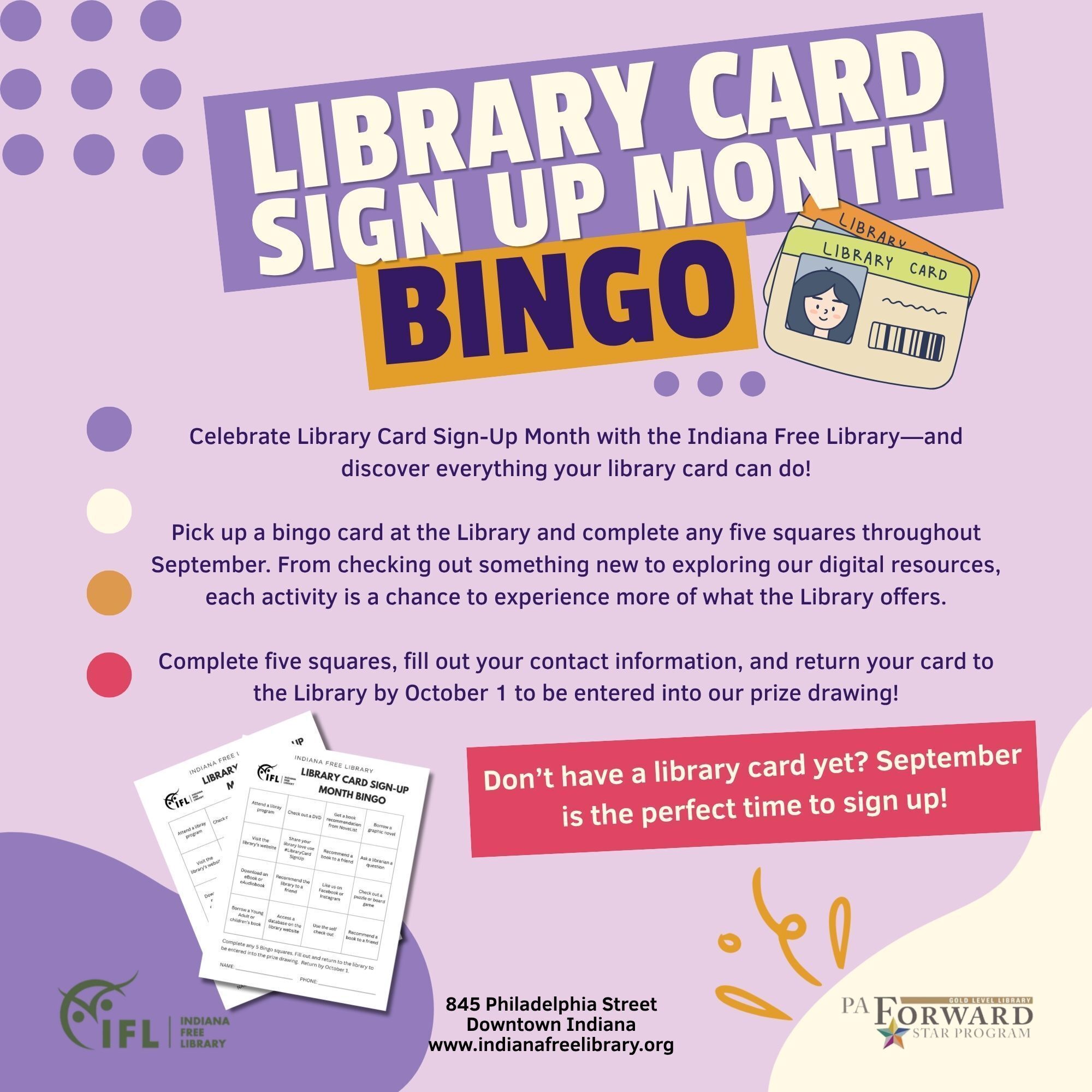Library Card Sign Up Month