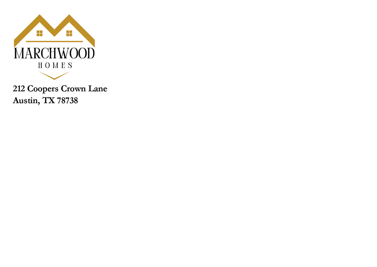 Marchwood Thank You Card Envelopes