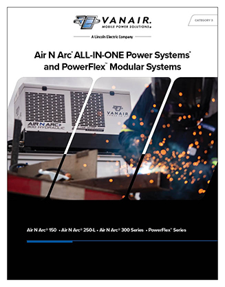 Category 3 - Air N Arc® ALL-IN-ONE Power Systems® and Powerflex™ Series Family Brochure