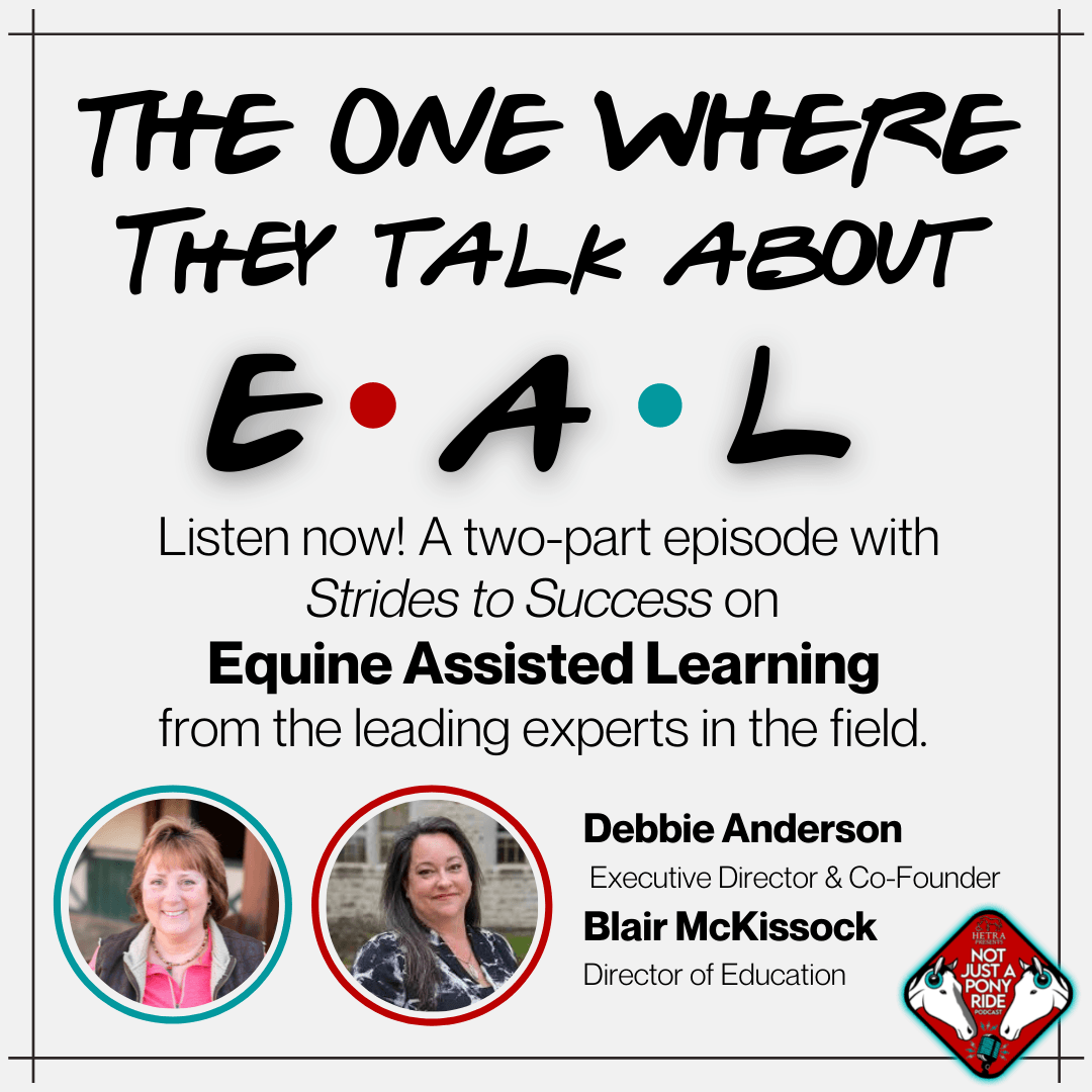 Episode #23 - Part Two: Equine Assisted Learning with Debbie and Blair from Strides to Success
