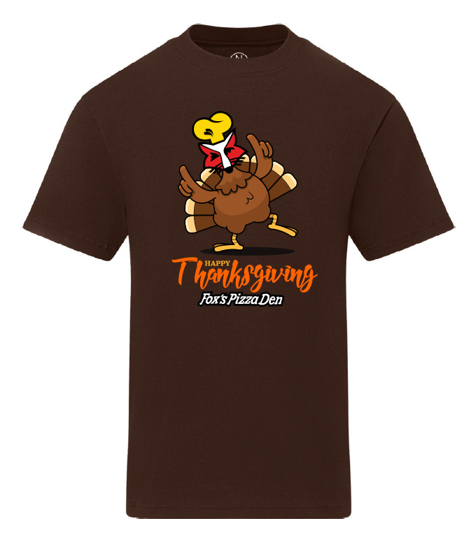 2024 Fox's Thanksgiving SHORT SLEEVE Gildan Adult T-Shirt