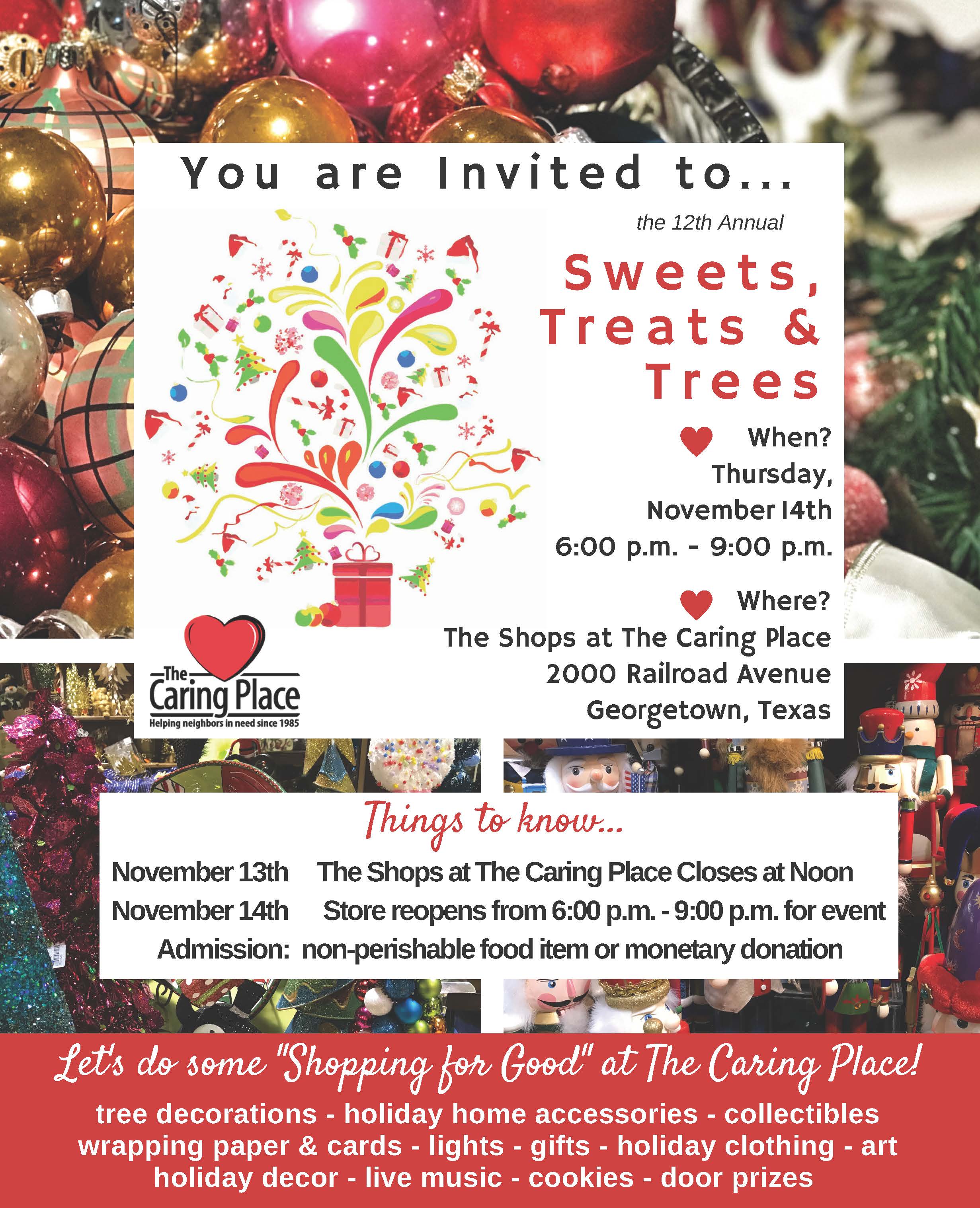 Sweets, Treats & Trees