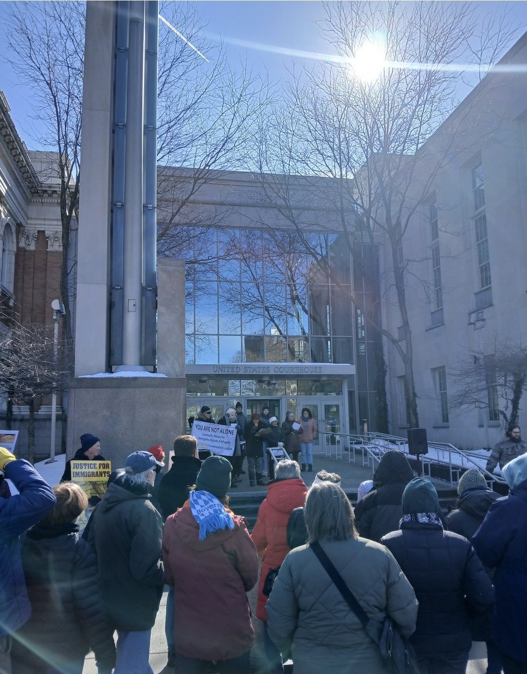 Community Stands With Migrants