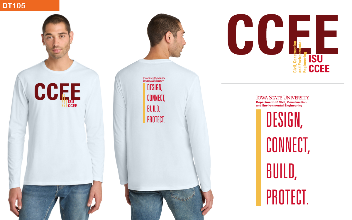 WHITE - District ® Perfect Weight ® Long Sleeve Tee