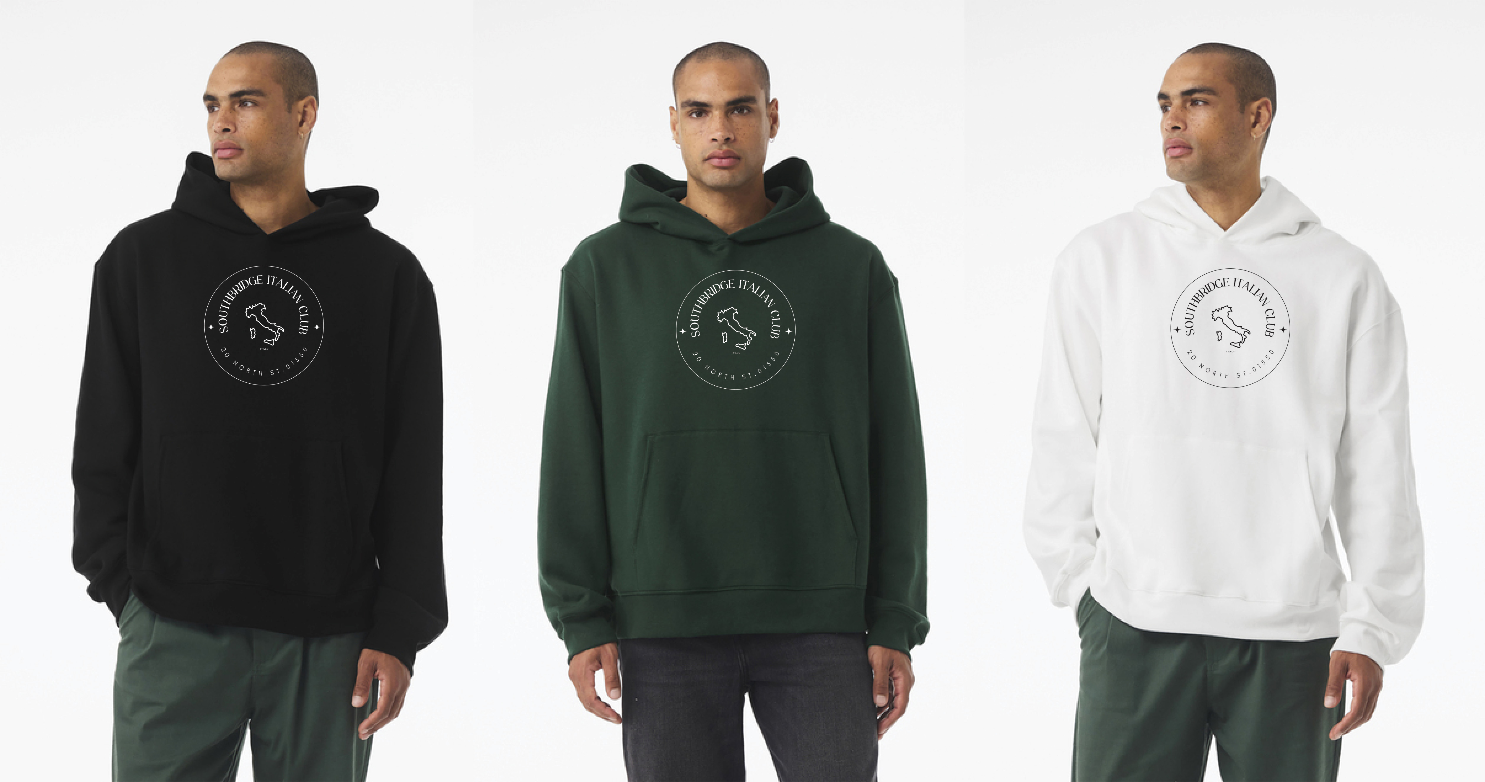 BELLA+CANVAS® Unisex 10-Ounce Heavyweight Pullover Hoodie (Logo 2)