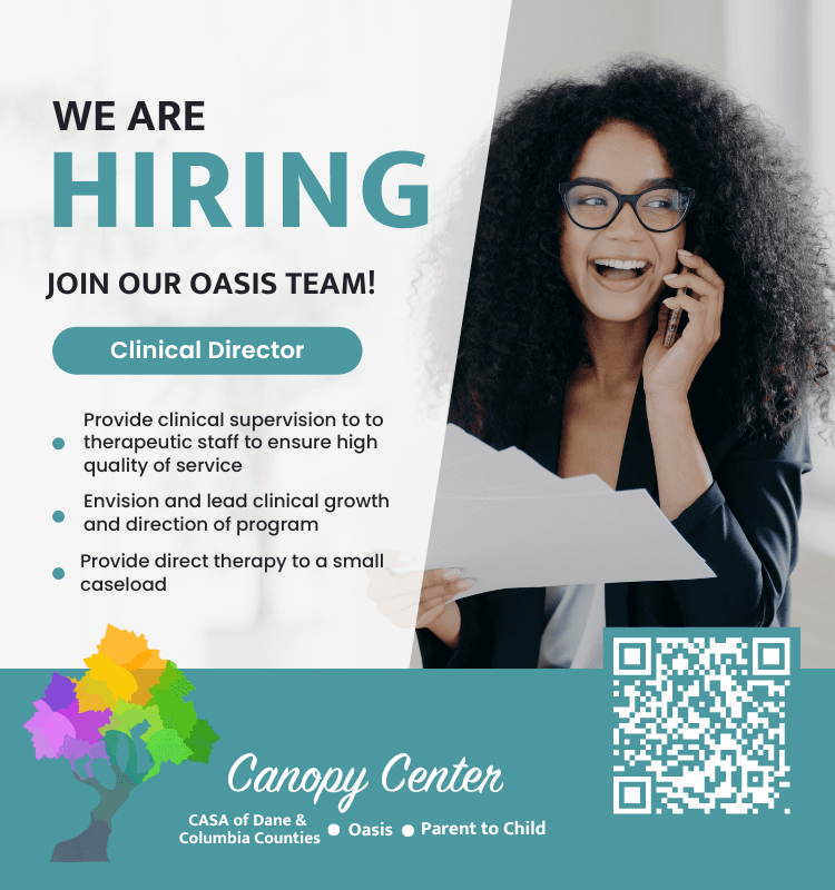 Canopy Center is Hiring!