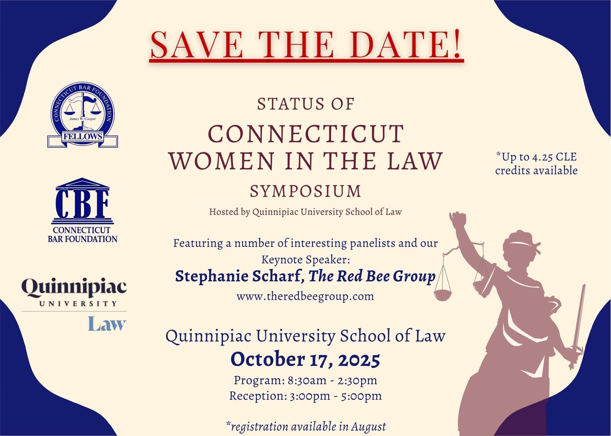 This Symposium will feature three panel sessions and keynote speaker Stephanie Scharf (The Red Bee Group)