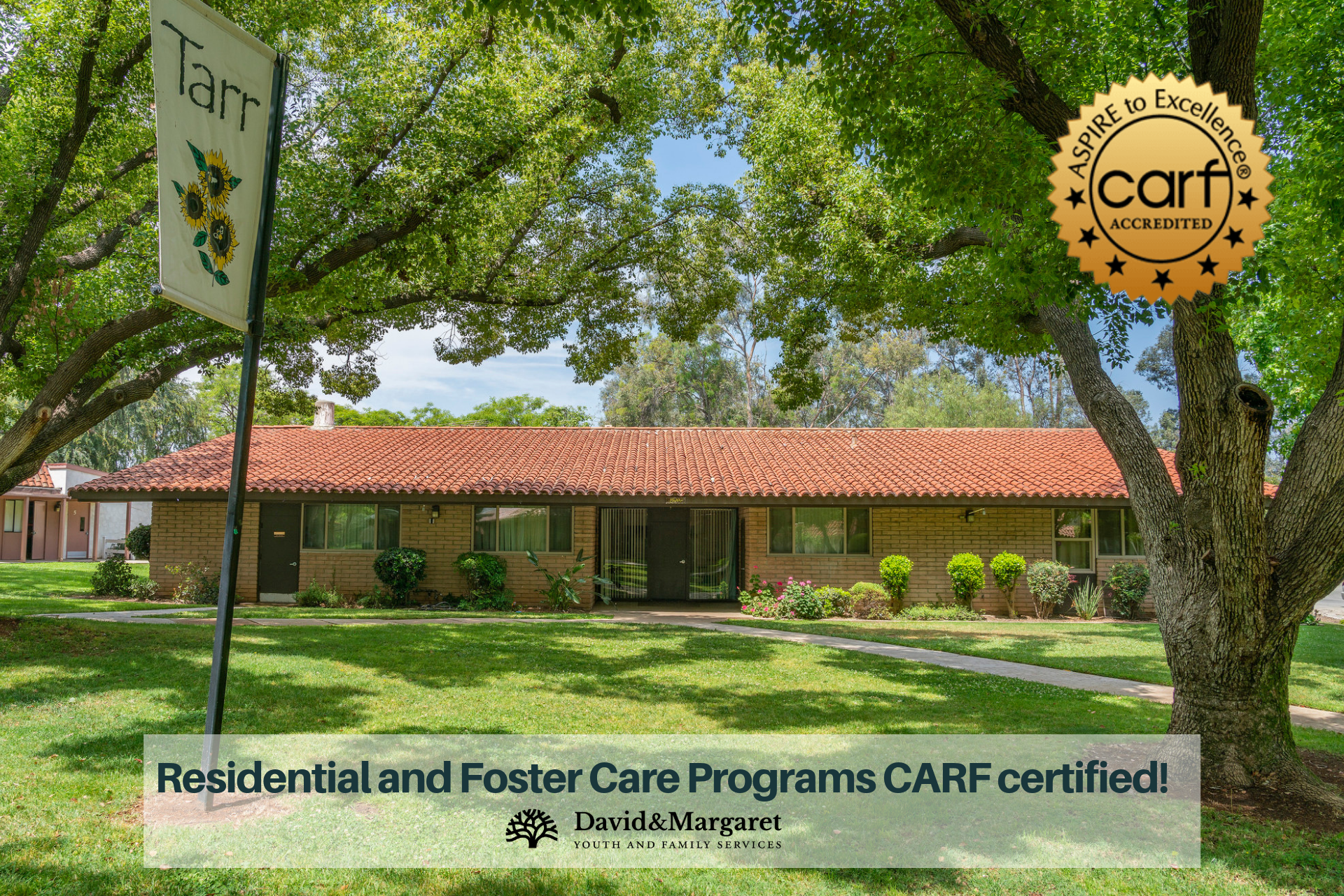 David & Margaret Receives 3 CARF Accreditations