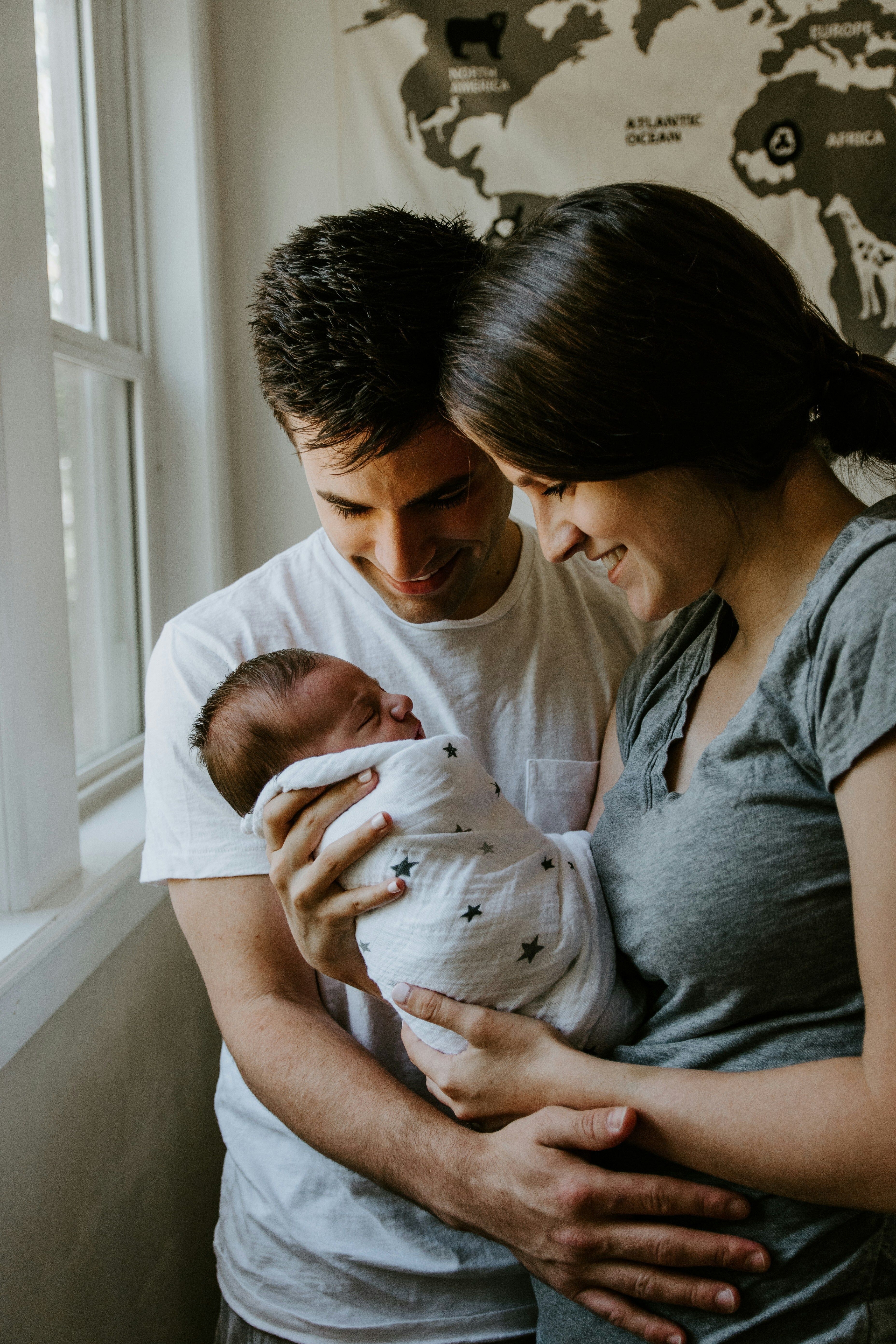 family with baby