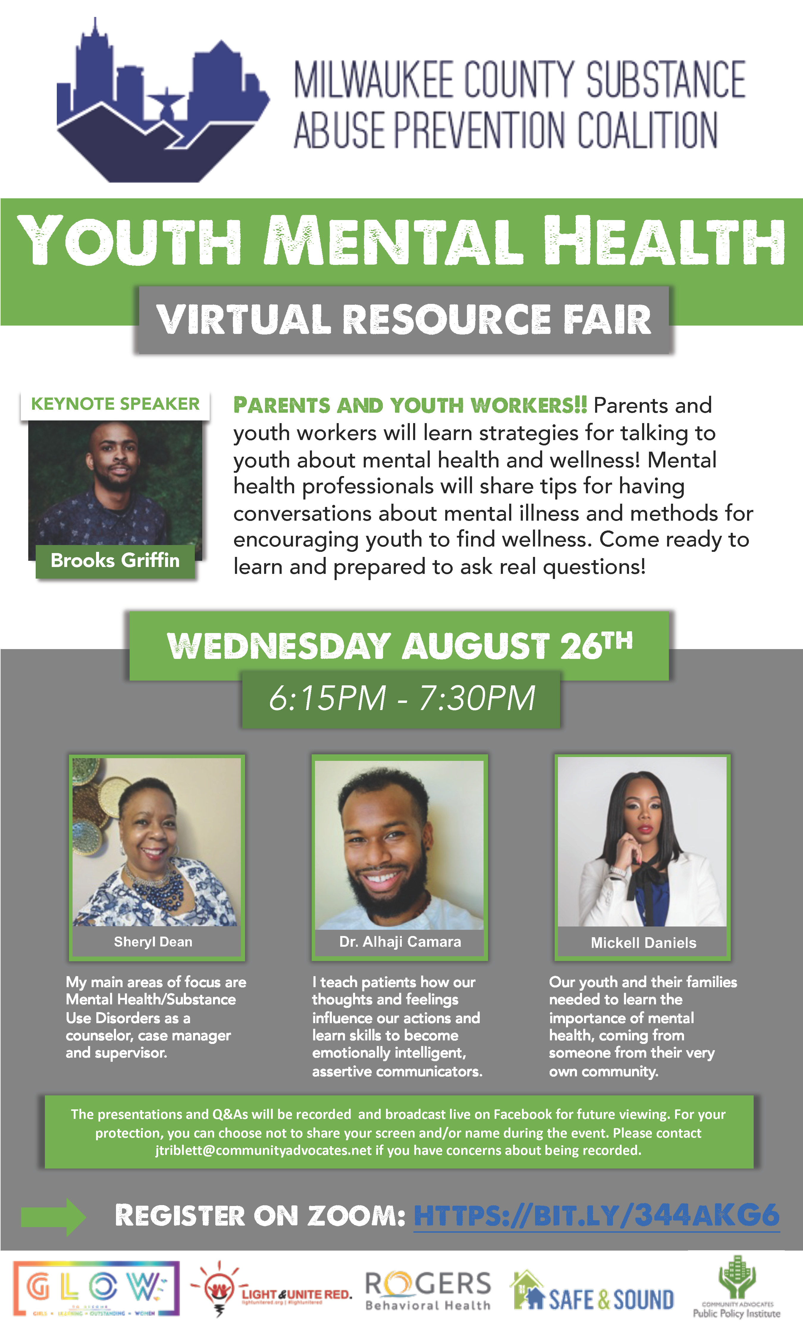 MCSAP Mental Health & Wellness Series Youth Mental Health Resource