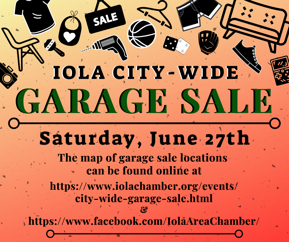 Iola CityWide Garage Sale 2020