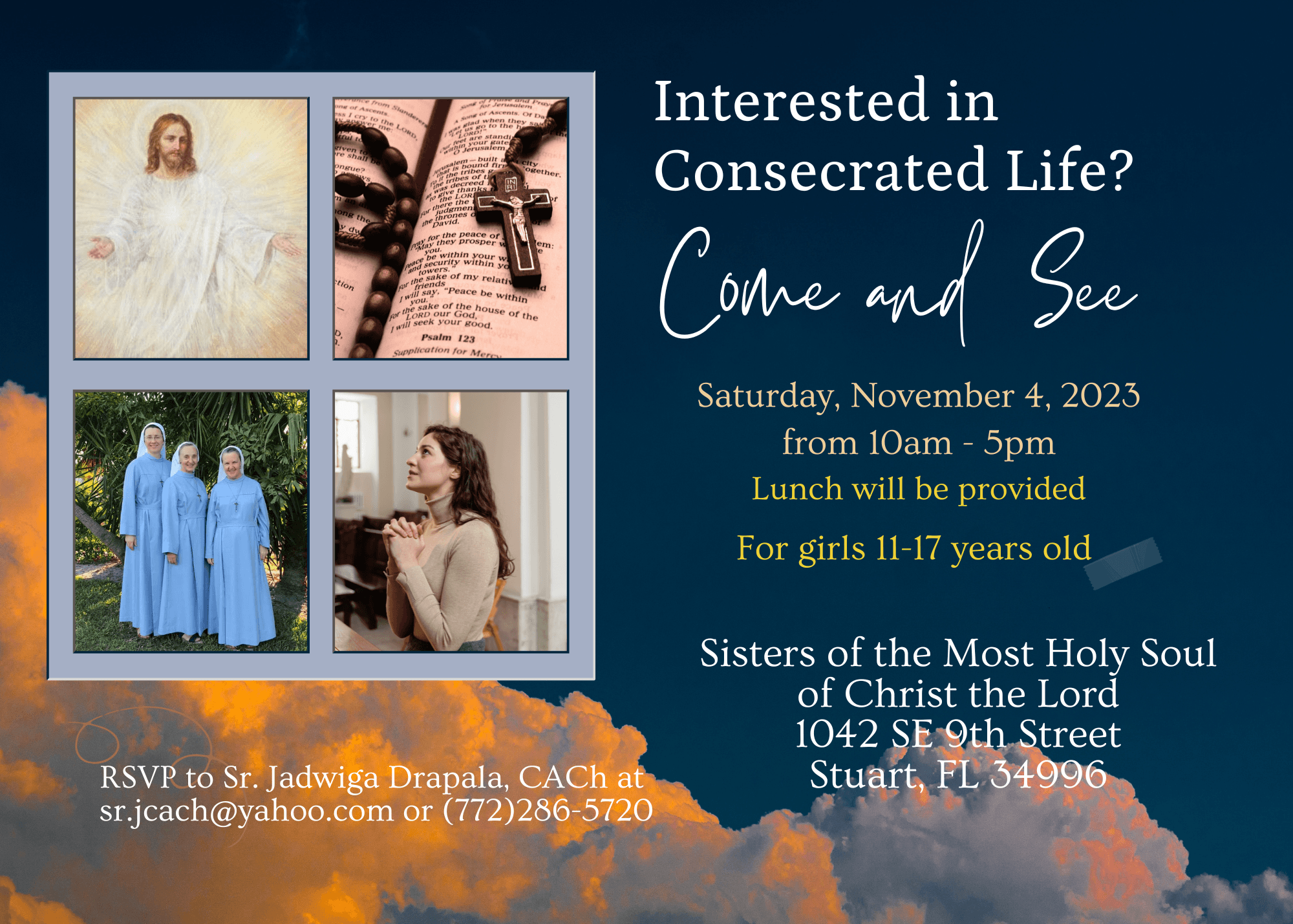 Interested in Consecrated Life?