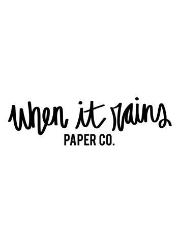 Cason * When It Rains Paper Co.