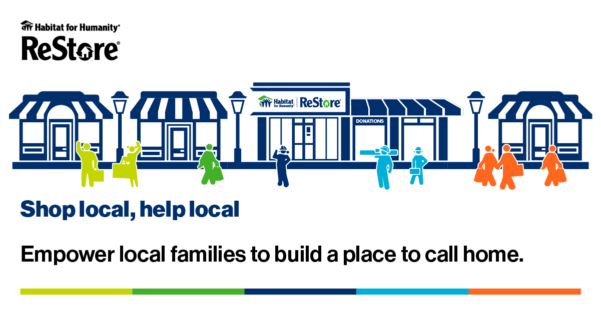 shop local graphic