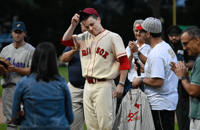 Oldtime Baseball Game and Red Sox Legend Fred Lynn come to St. Peter's Field in Support of The Boston Home