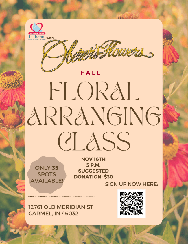 Floral Arranging Class- 11/16/22