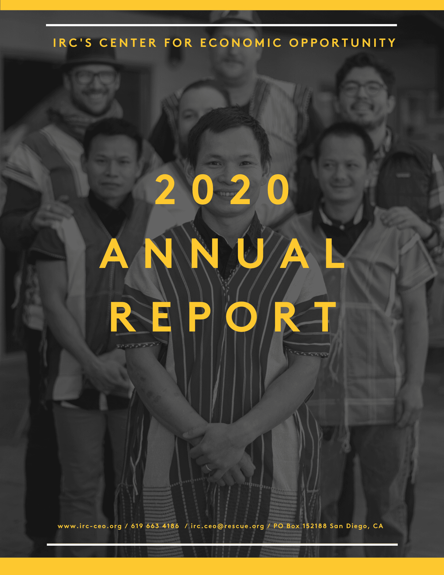 cover of FY 2020 report