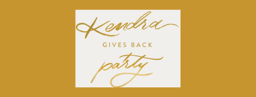 Kendra Gives Back Party