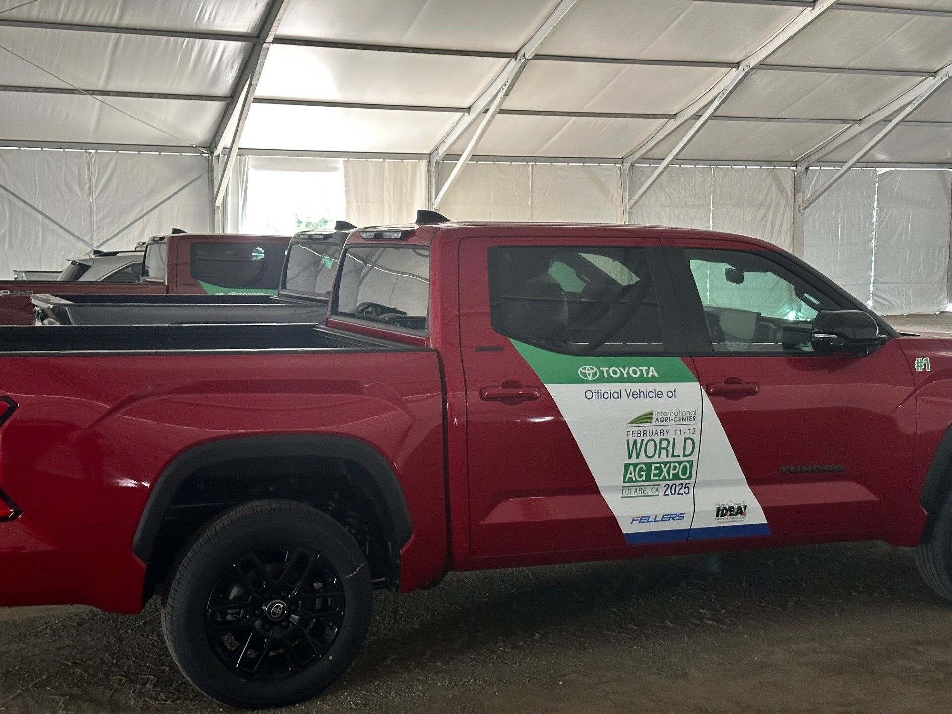 World Ag Expo: Official Vehicle Wraps, Tulare CA