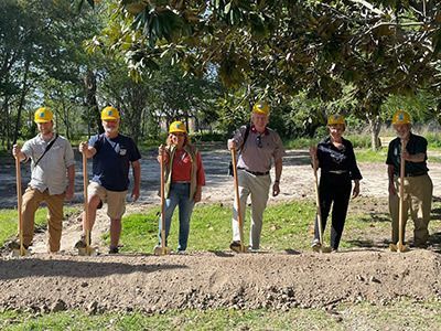 Groundbreaking Ceremony for the Clint and Mary Frances Morse Field Station