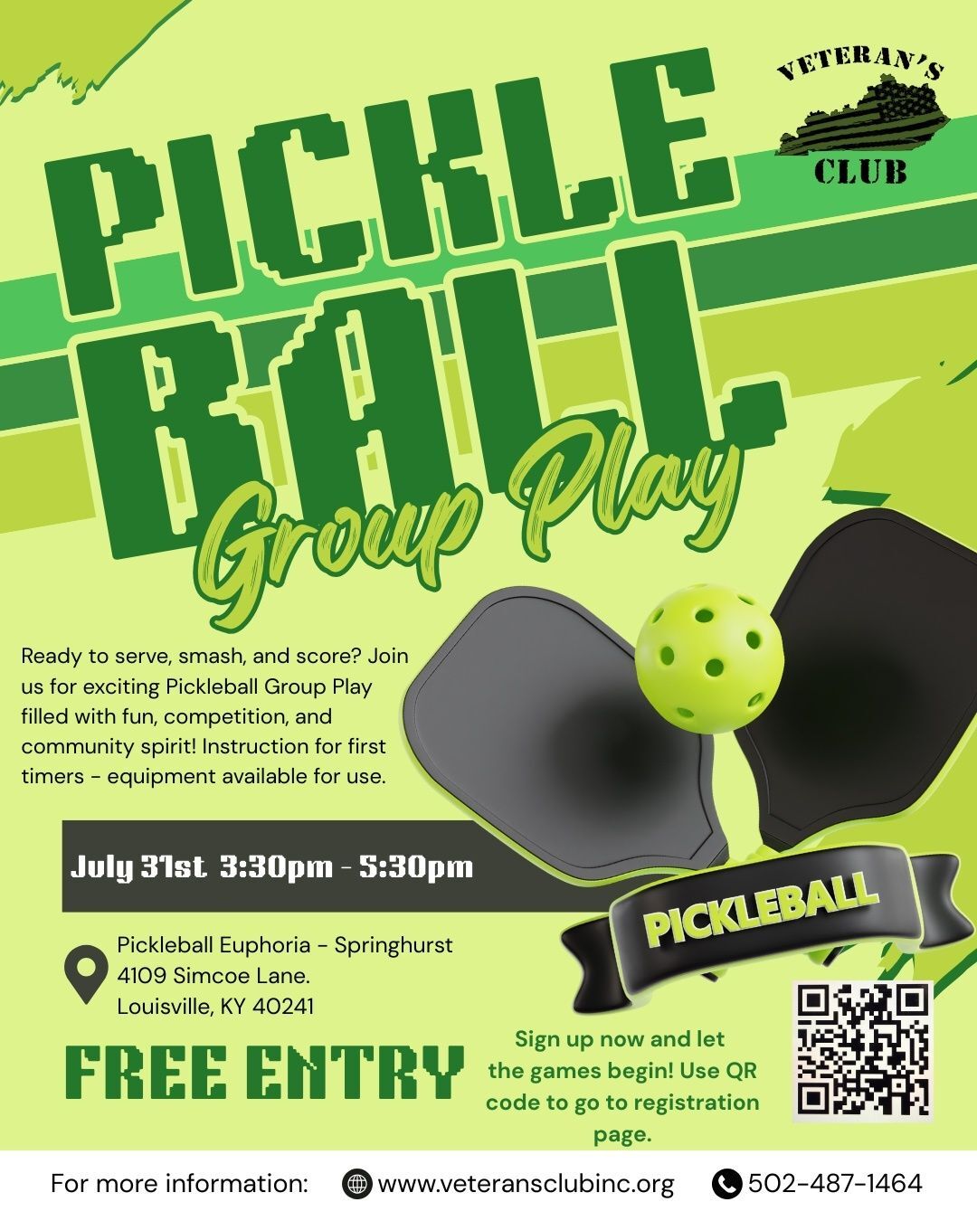 Pickleball Group Play