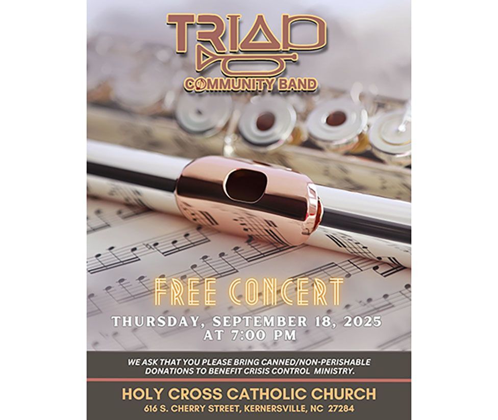 Triad Community Band Free Concert
