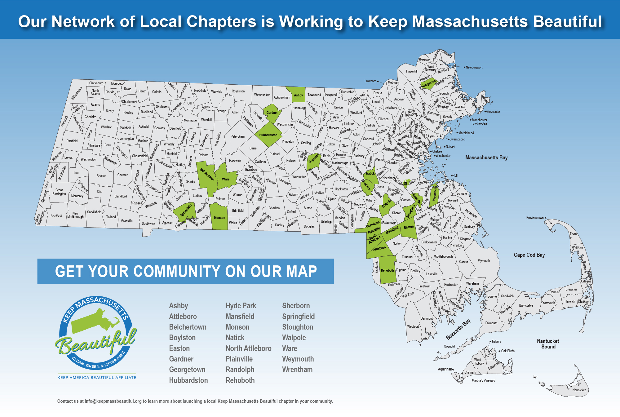 KMB chapter map