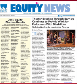 Theatre Breaking through Barriers Continues to Provide Work for Performers with Disabilities