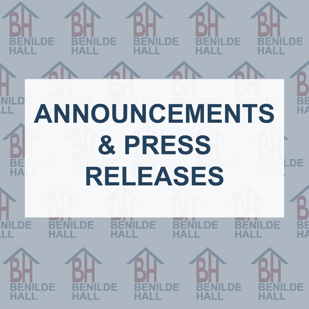 Announcements & Press Releases