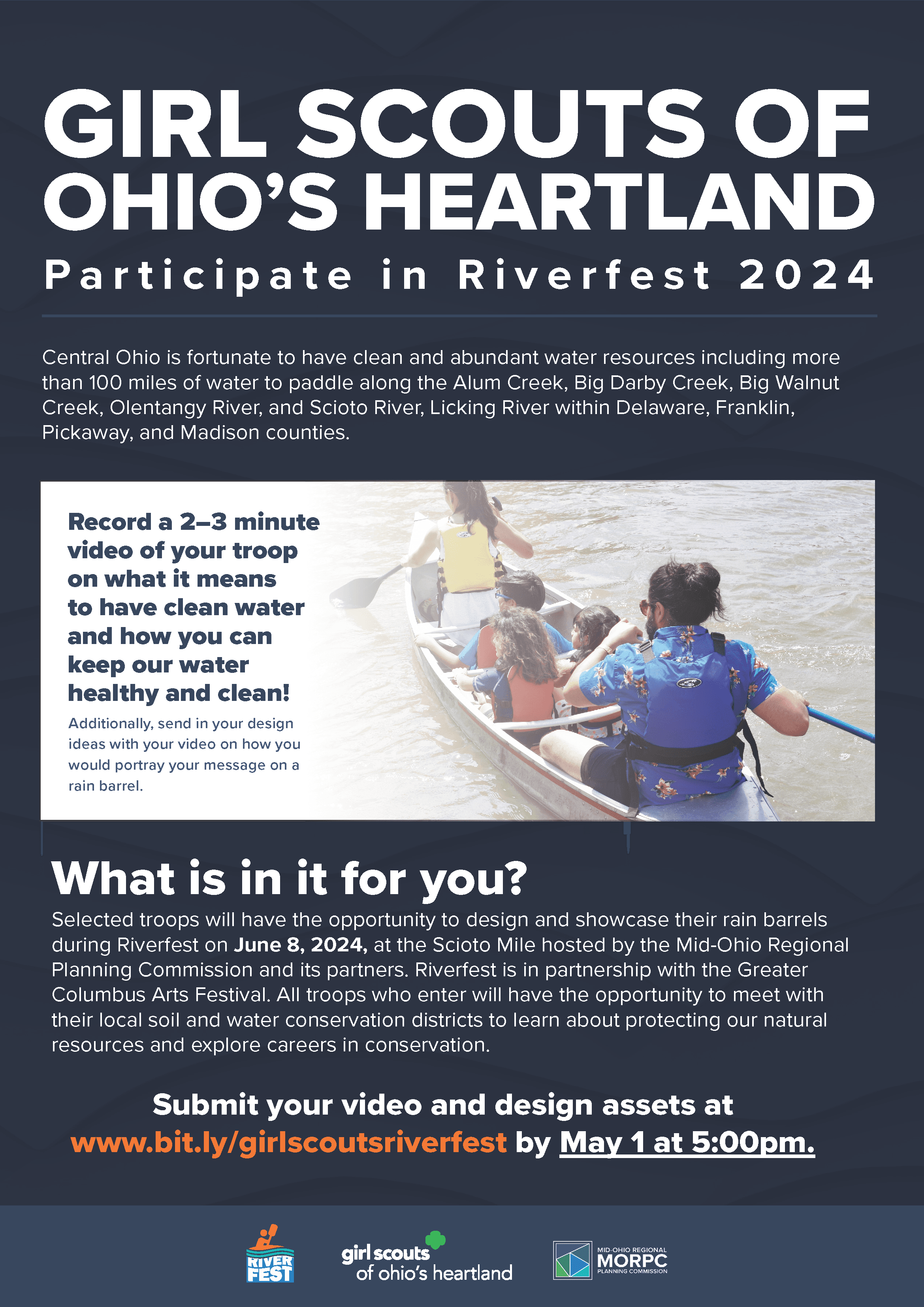 Ohio's Girl Scouts can participate in Riverfest 2024
