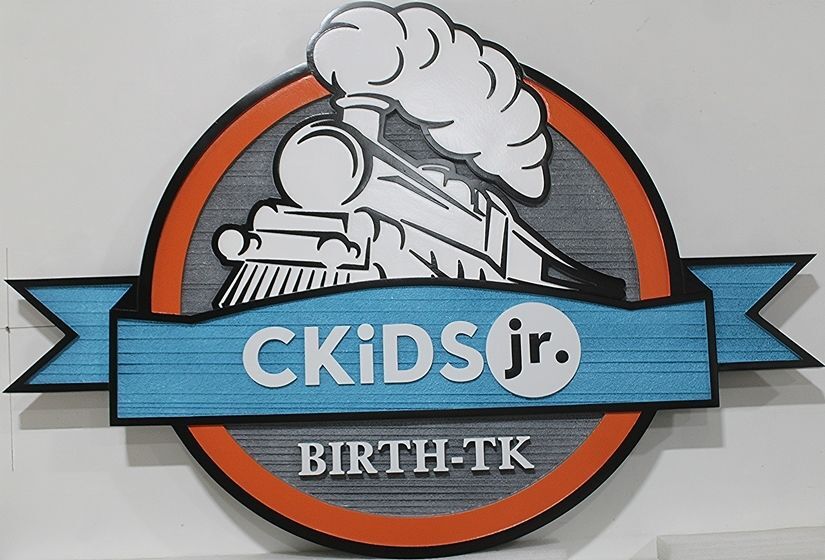 B11263 - Carved  2.5-D  sign for CKids  Jr.