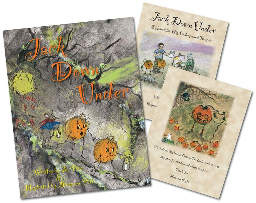 Local Author and Illustrator Joe and Maryanne Piro - Jack Down Under Children's Book