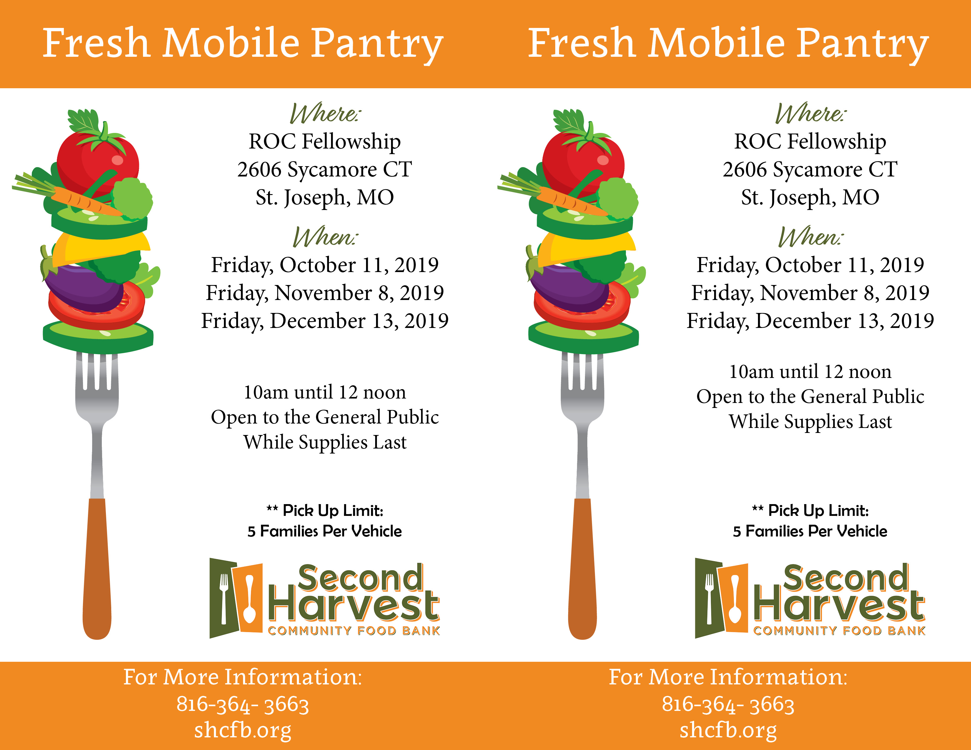 Second Harvest Community Food Bank News Events Event Calendar