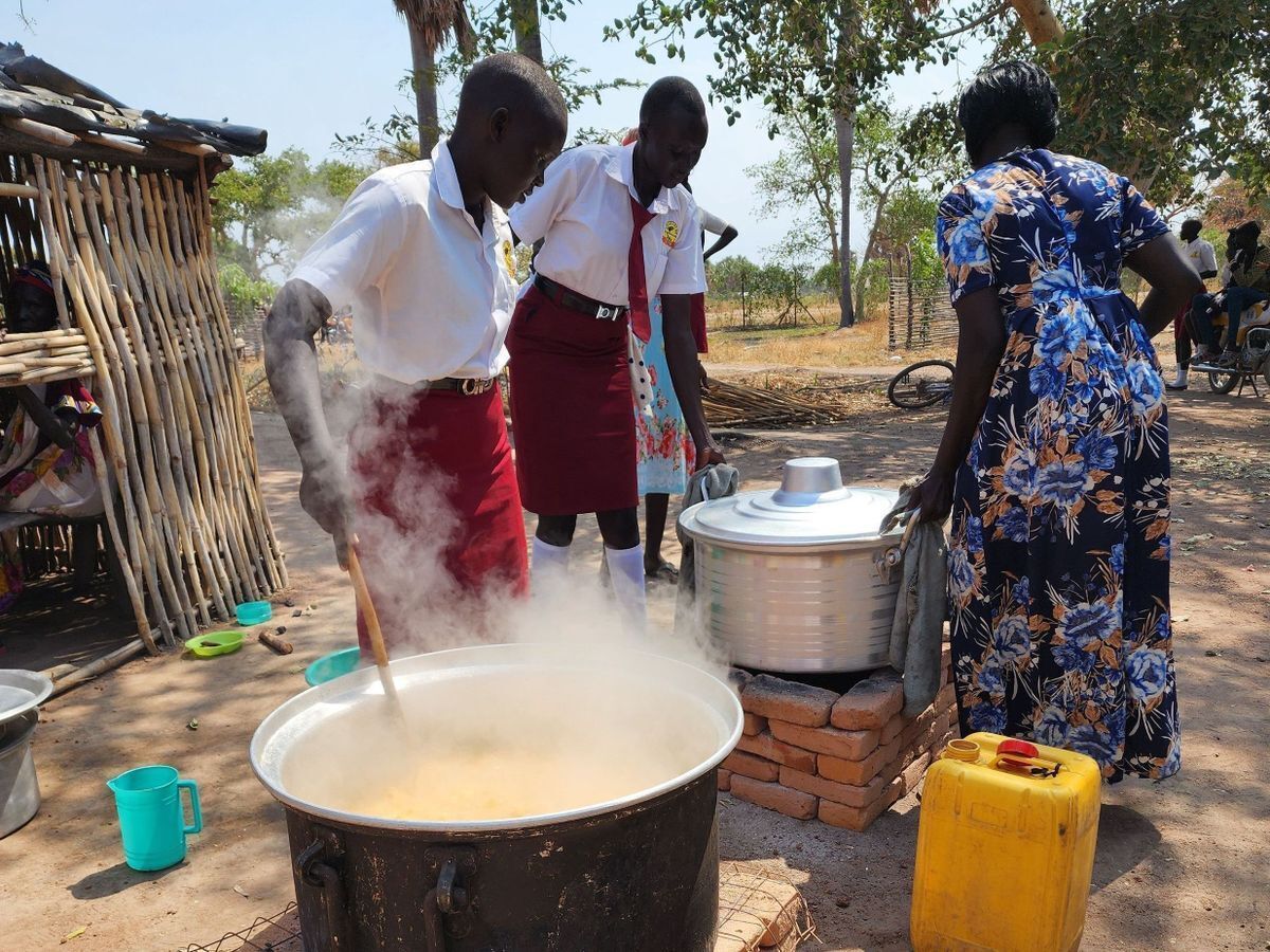 School Meals cooking