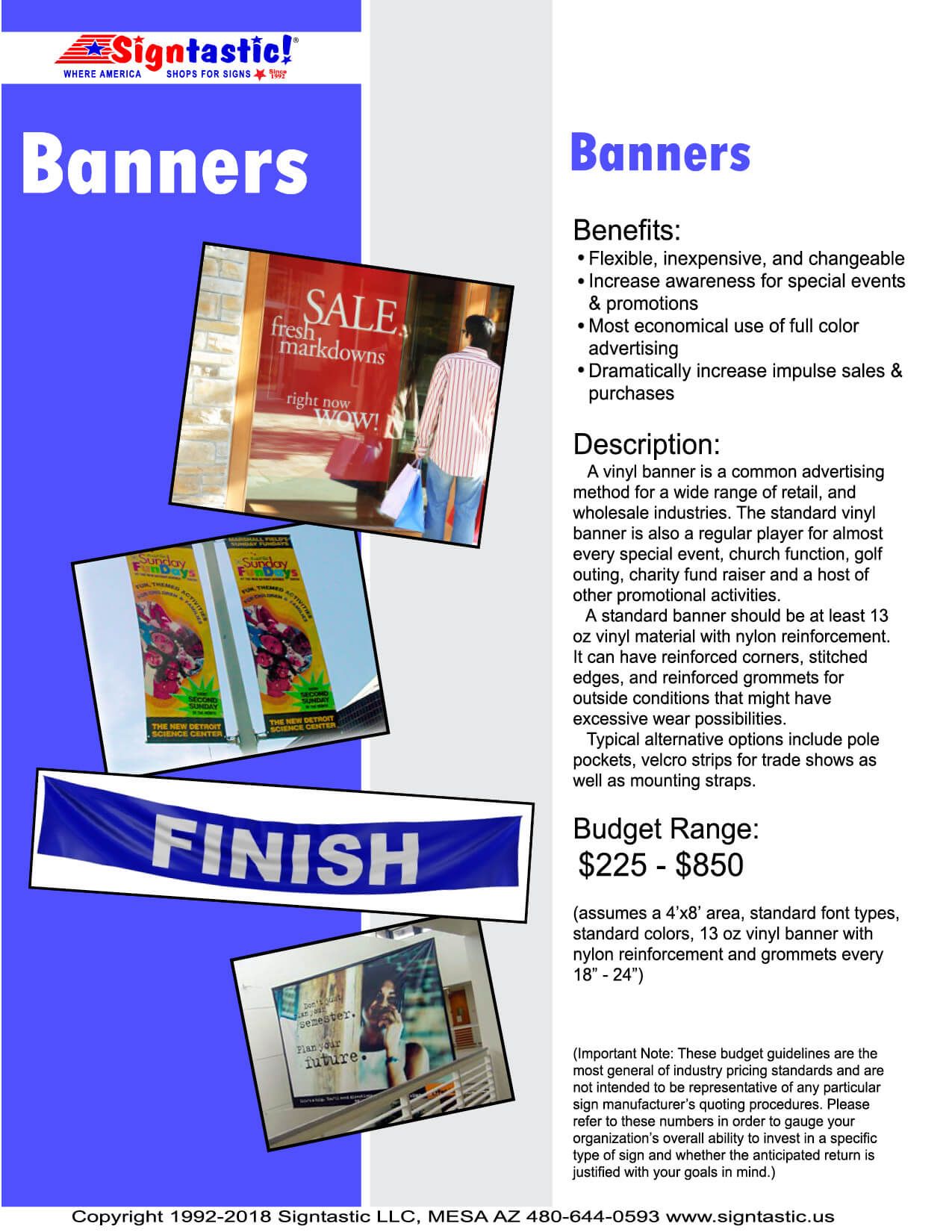 Banners Page