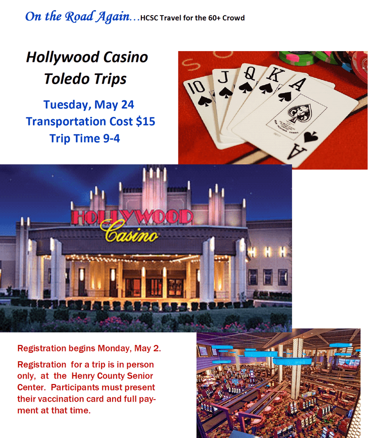 May 24, Hollywood Casino