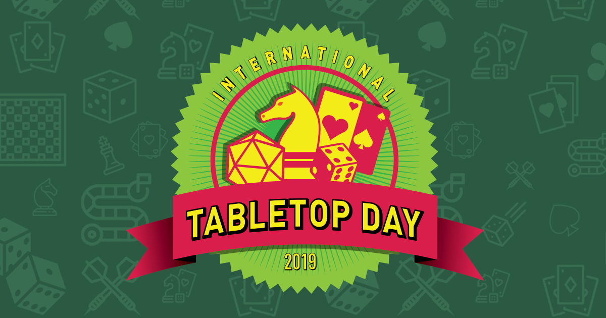 International Tabletop Day gaming event!
