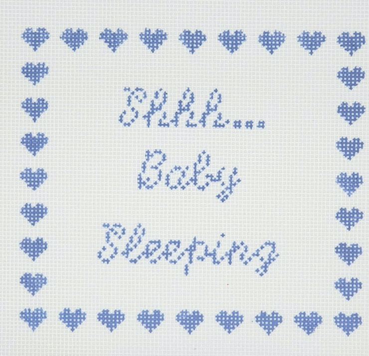 Shhh….Baby Sleeping, Blue