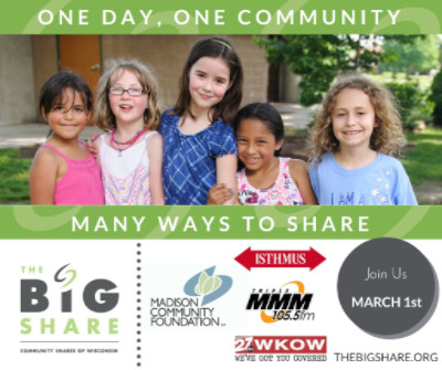 Share with Wisconsin Literacy on March 1st