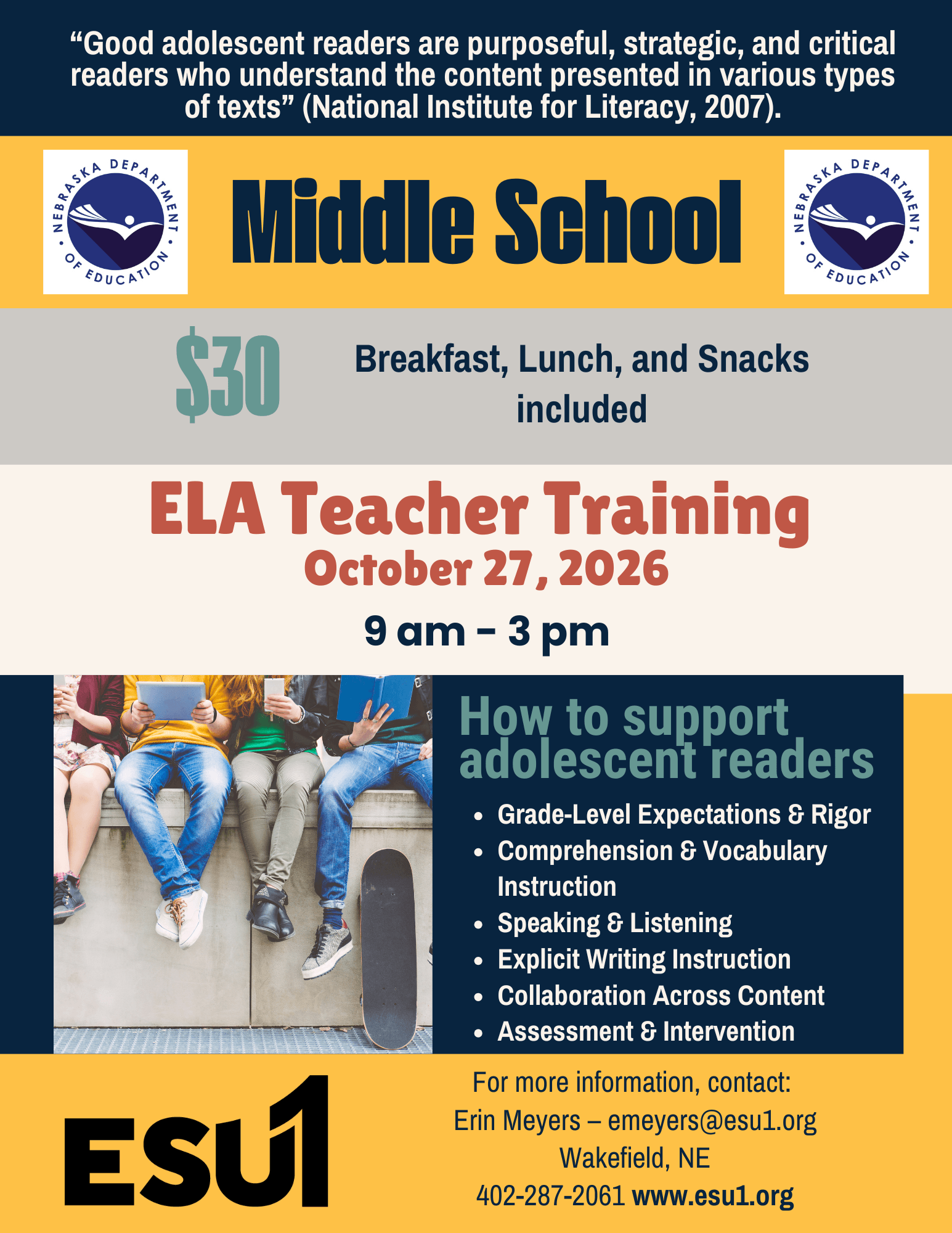 10.27.26 MS ELA Grades 5-8 Flyer